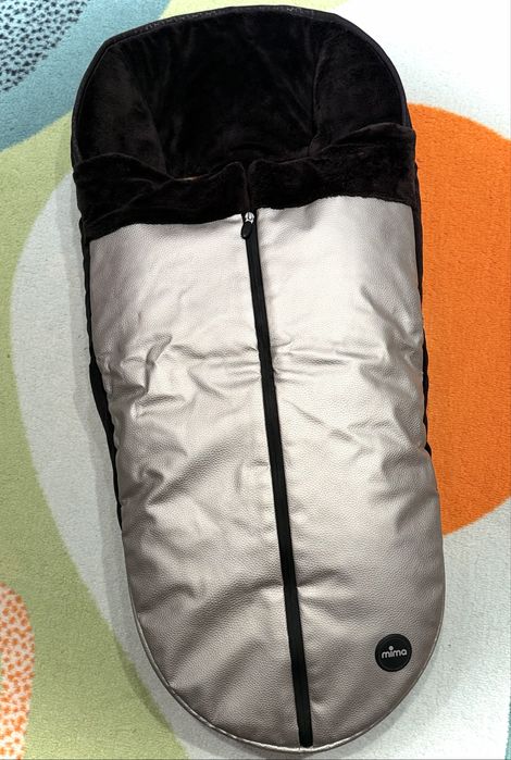 Mima Argento - зимен чувал за количка + подарък маншон за ръце!