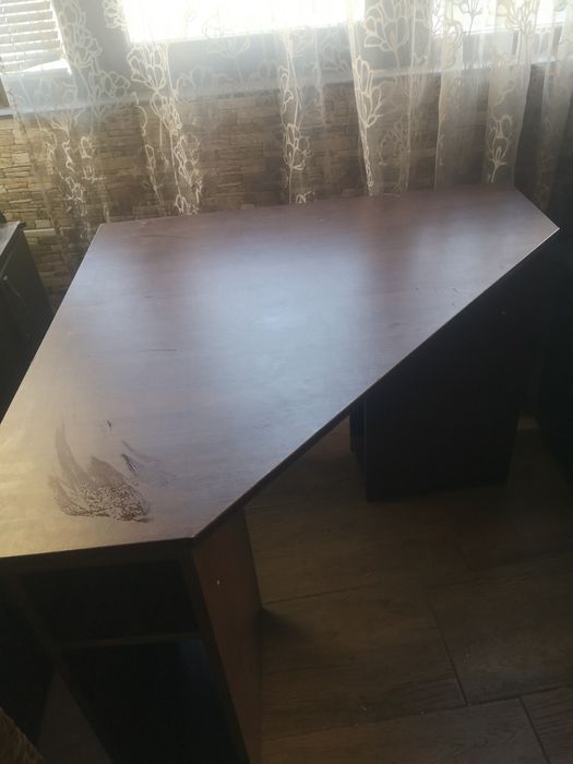 Ьглово бюро светло венге