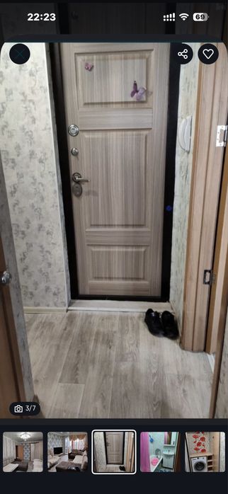 Бір бөлмелі пәтер жалға беріледі