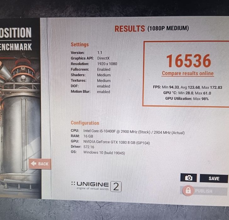 Placa video gaming GTX 1080 HOF 8GB GDDR5X HALL OF FAME Full Box