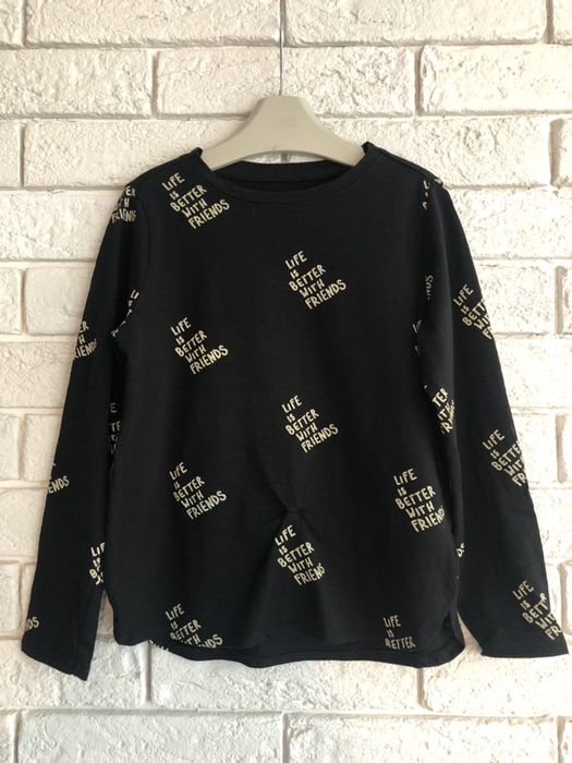 Пролетен лот суитчър  Benetton и 2 Блузки за момиче 7г.