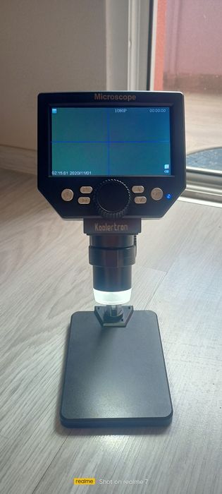 Koolertron 4,3-инчов LCD цифров USB микроскоп, 8MP 1-1000X