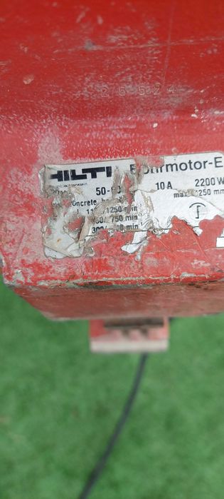 Диамантено пробивна машина hilti боркорони