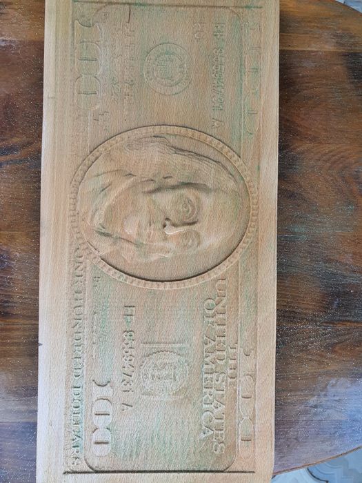 Sculptură lemn masiv