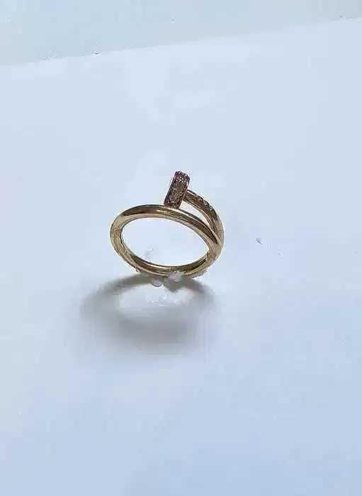 Кольцо жёлтое золото с бриллиантами