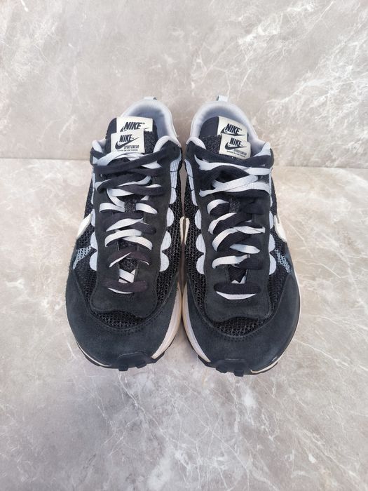 Nike Sacai Vaporwaffle Black White номер 42,5