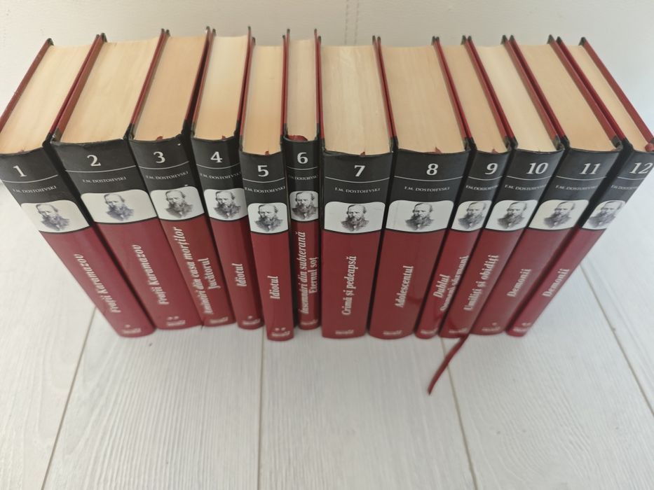 Colecția Dostoievski, Adevărul, Completa, 12 vol, Stare Foarte Buna