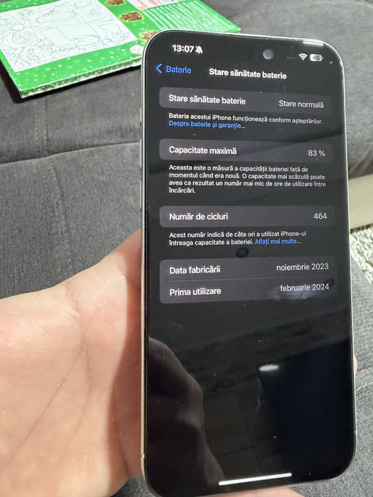 Iphone 15 Pro Max// Titanium White// 256gb