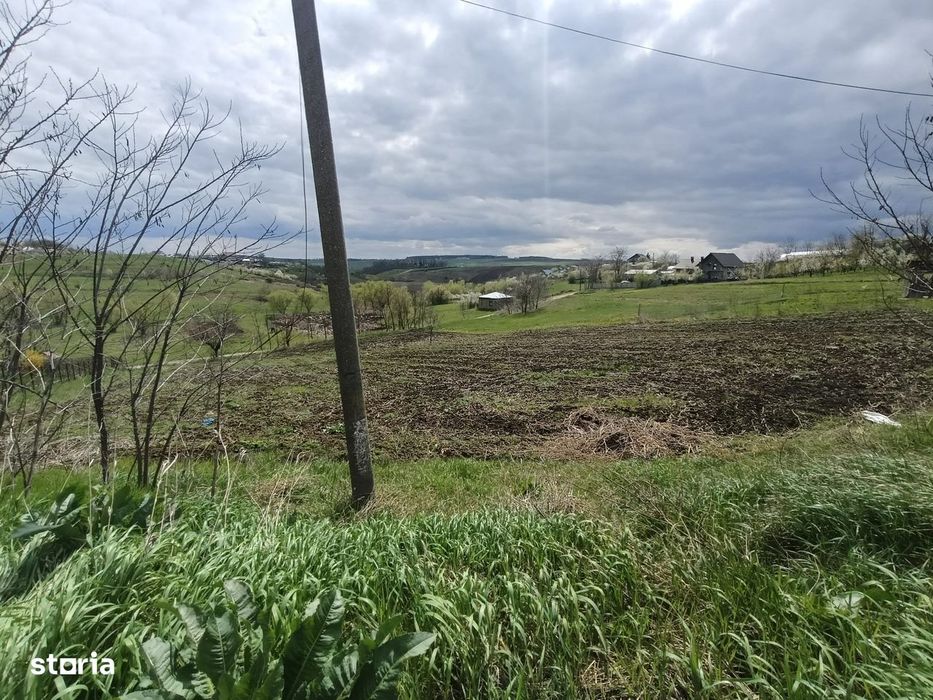 Teren la strada la intrare in Rosiori