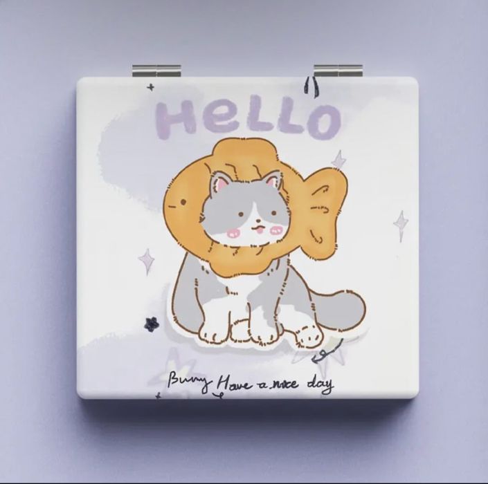 Милые зеркала с котиками