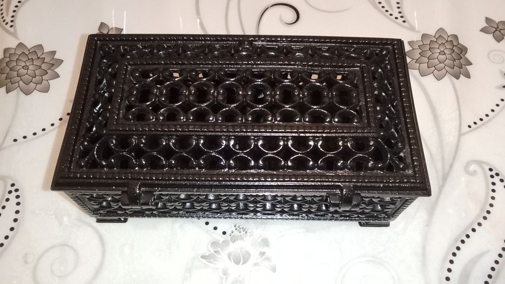 Ажурная шкатулка. Касли. СССР