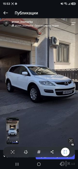 Mazda cx9 sotuvda