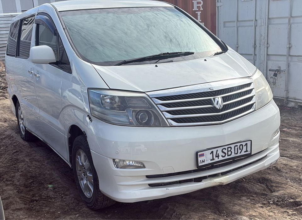 Альфард Alphard приму предложении на развозку