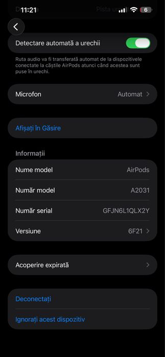 Casti apple airpods 2nd gen Originale