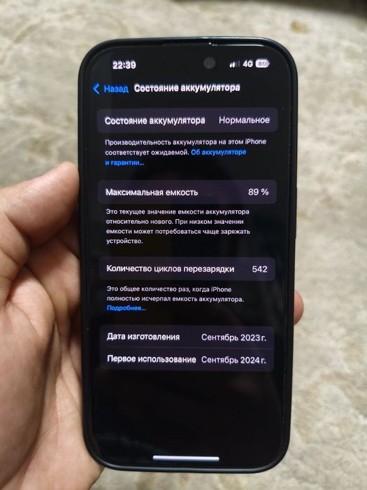 iPhone 15 pro полная комплектация