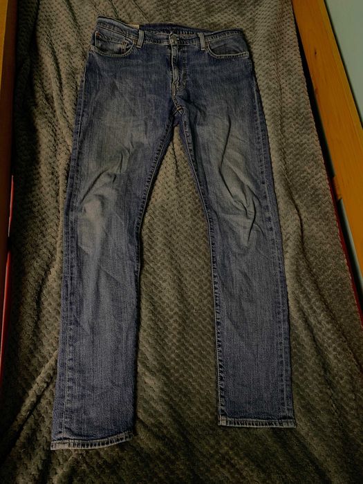 Blugi Levis 512 Albastru Inchis Slim Fit
