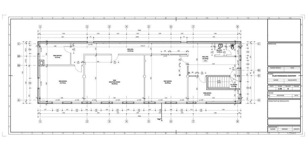 Inchiriere spatiu 300mp etajele 2+3 in vila Sebastian ideal birouri