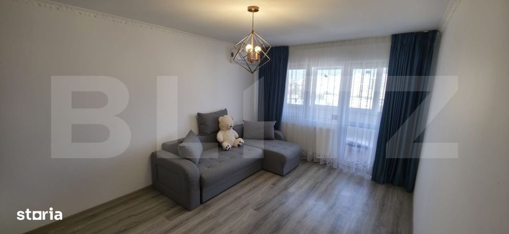Apartament 2 camere, 50 mp, balcon 12mp, zona Marasesti