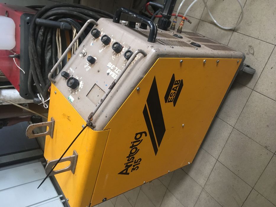 Аргонов заваръчен апарат ВИГ-ESAB Aristotig 315 DC- с водно охлаждане.