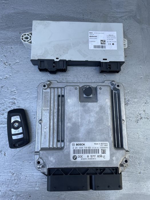 Компютър/ кас модул/ ключ БМВ Ф10/ Ф11, 530д (computer bmw 530d, 258hp)