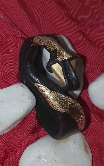 Дамски гривни "змия" - ест. кожа