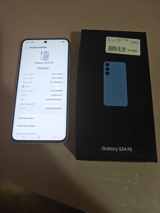 Samsung Galaxy S24 FE 128GB in cutie
