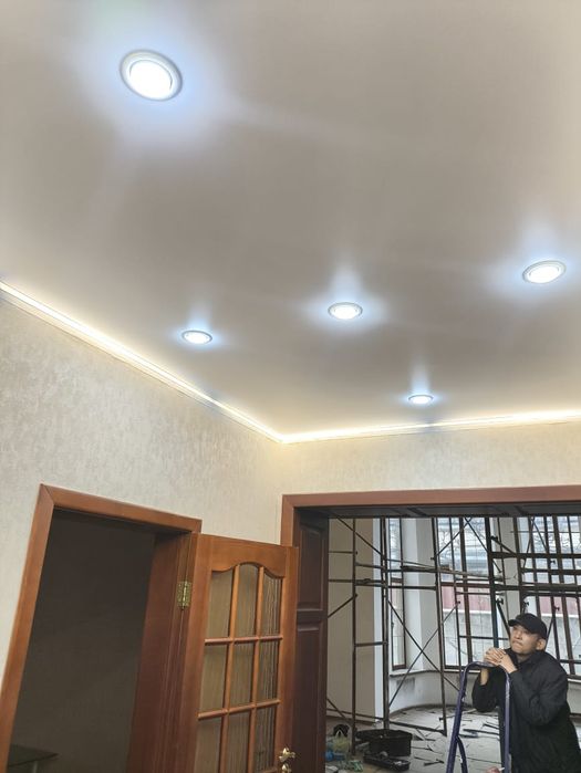 Натяжные потолки