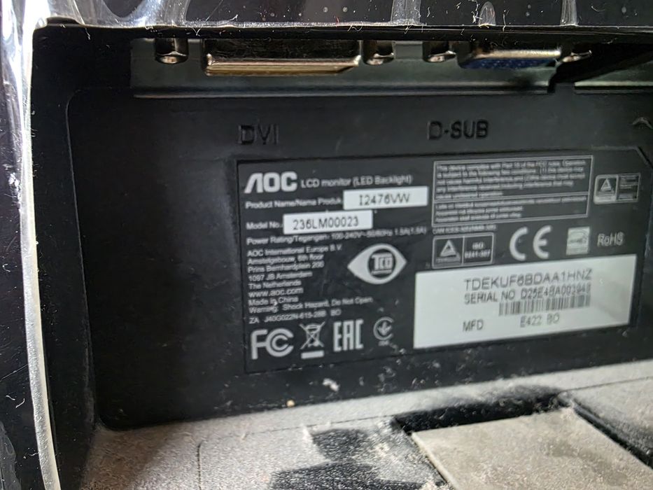 Монитор    AOC 24