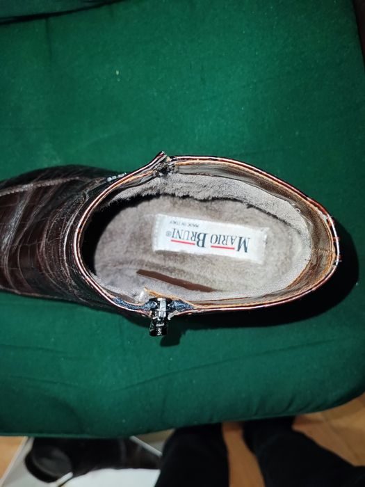 Мъжки зимни боти с вълнена подплата.