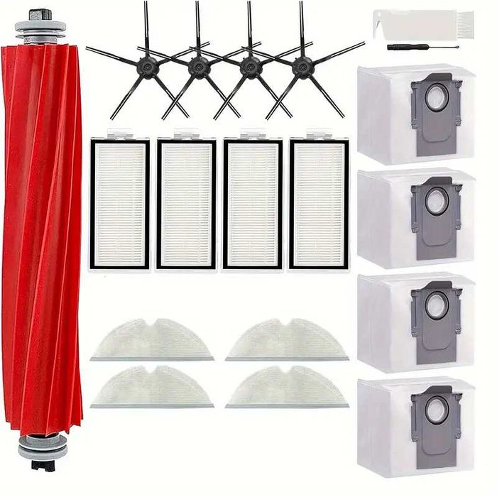 Моп,филтри,четки за XiaoMi Roborock S5 Max S6,S6 MaxV S5 S51,S55,Q7,S8