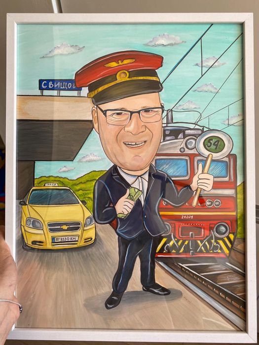 Ръчно рисувани Карикатури и шаржове по снимка