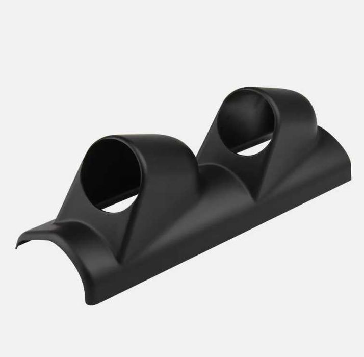 Стойка за 2 измервателни уреди за колона- Черна