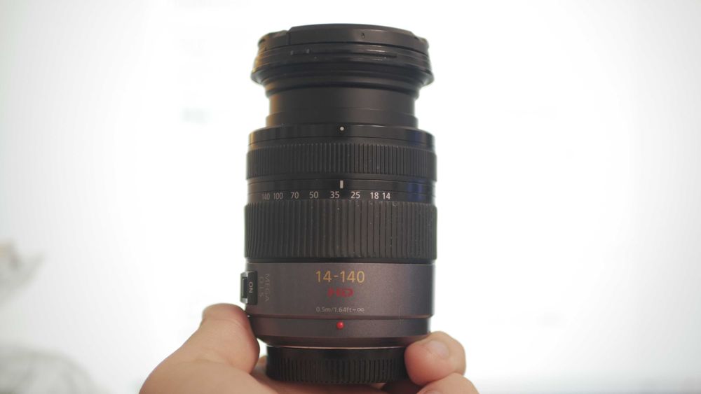 Obiectiv 14-140 f4.0-f5.8 Panasonic Montura MFT Problema Apertura/Iris