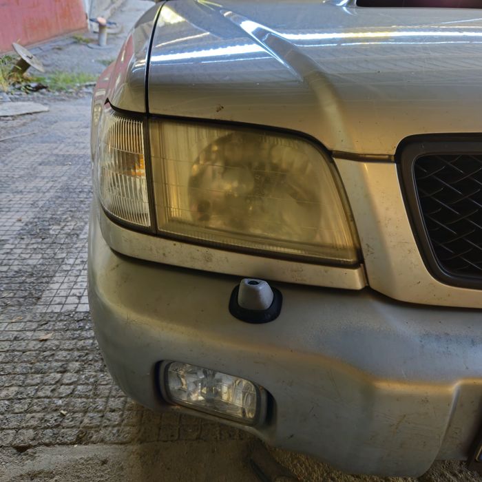 Полиране на фарове с химическо нанасяне на полимер