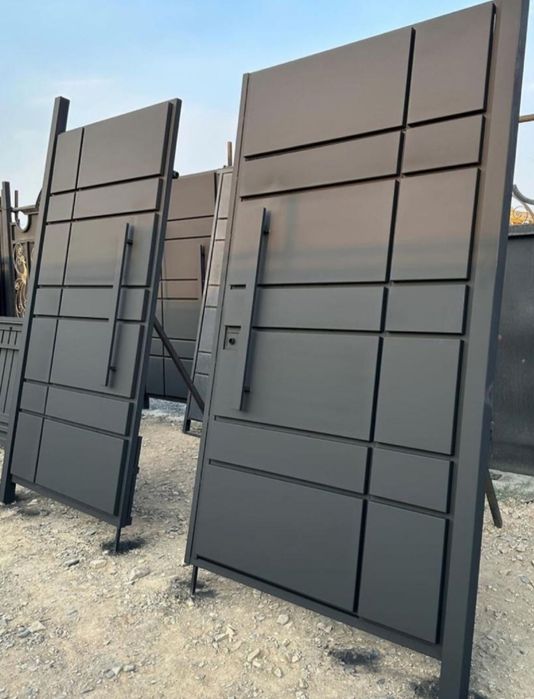 Ворота навес забор тапчан решотки.