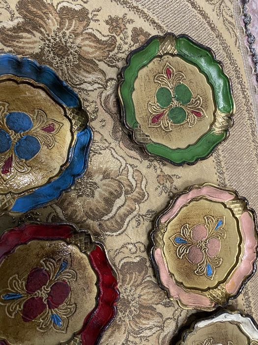 Италиански подложки за чаши флоренция