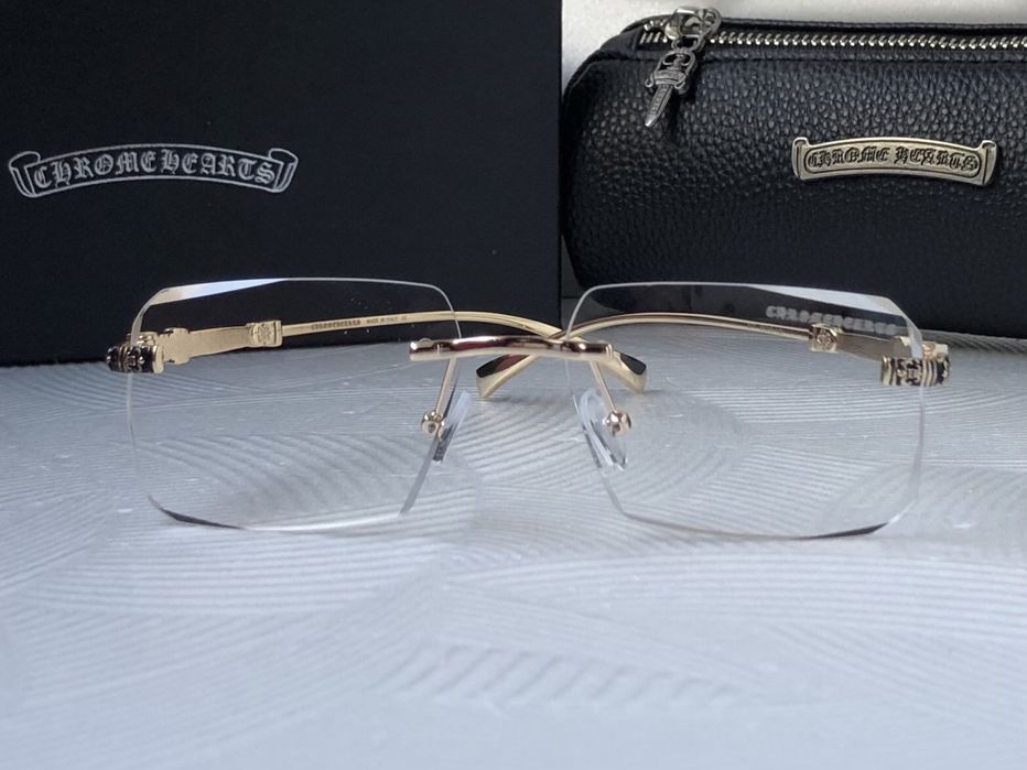 Очила за компютър Диоптрични рамки прозрачни слънчеви chrome hearts