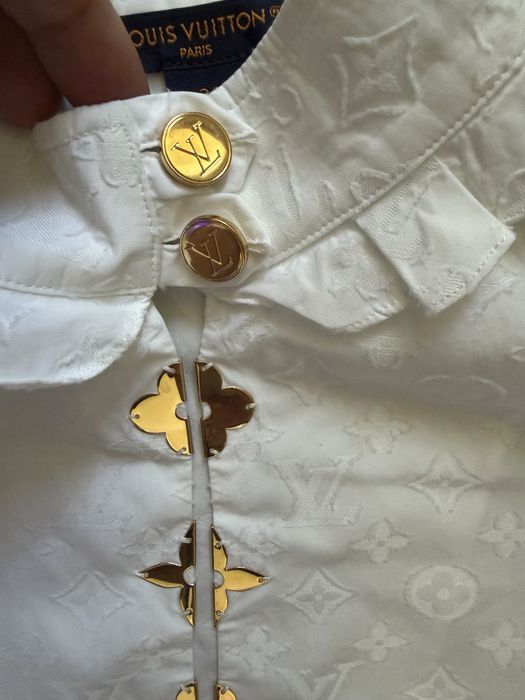 Оригинална риза / блуза Louis Vuitton Frill Blouse