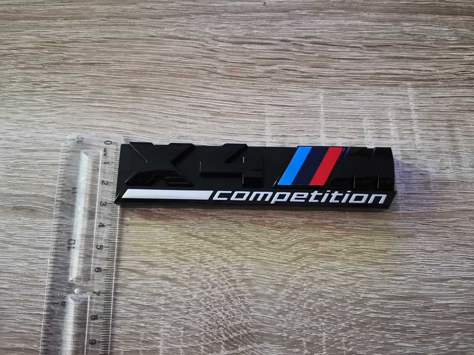 Предна решетка черна емблема BMW X4M Competition