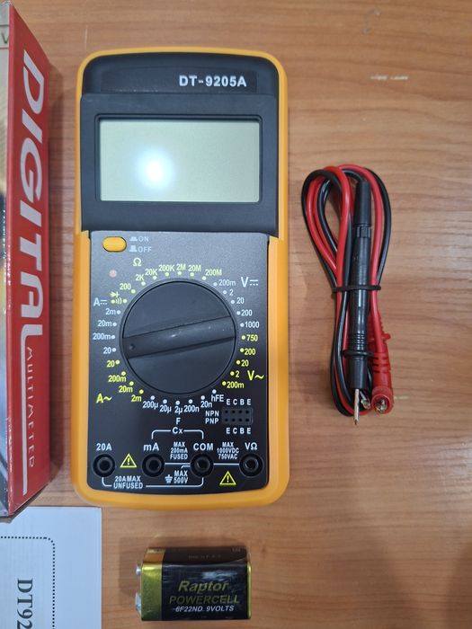 Мультиметр цифровой, multimetr, testr