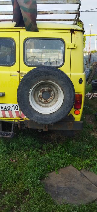 Багажник и крепление запаски УАЗ