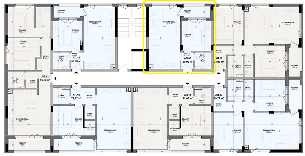 Продава се Двустаен апартамент в с. Изгрев, Област Варна - 60 кв.м за 1649 €/кв.м - Снимка #3