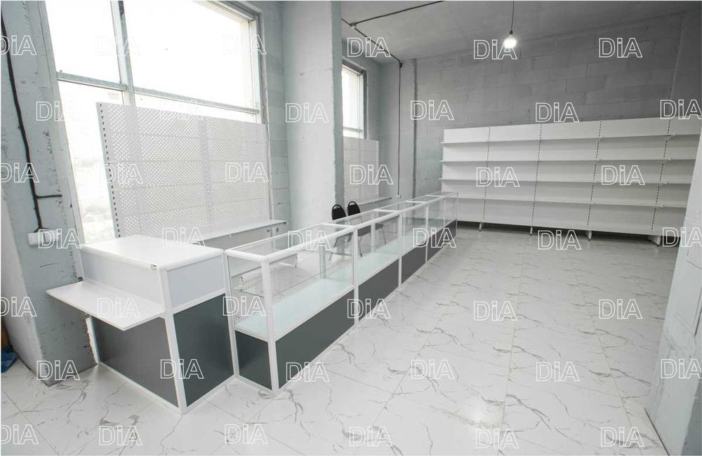 Торговое оборудование для магазина, стеллаж, прилавок витрина alto