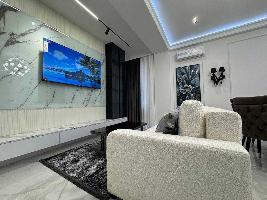 3-комнатная квартира 100 м² с евроремонтом в ЖК Solaris, Кушбеги