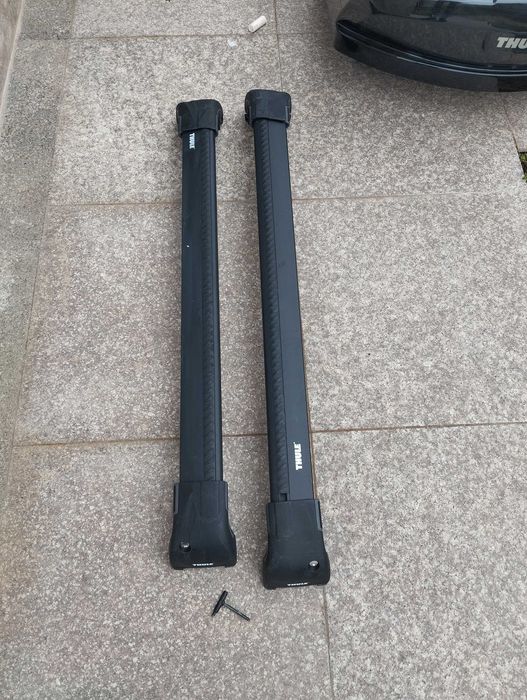 Греди thule wingbar edge черни и автобокс thule motion XT L