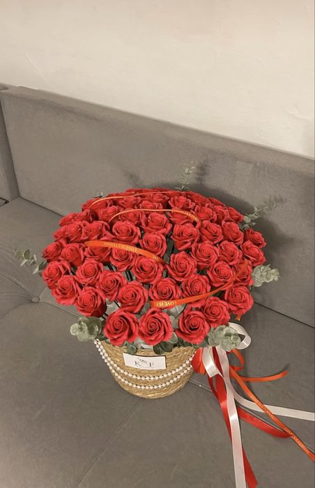 Цветы цифра Мыльные розы