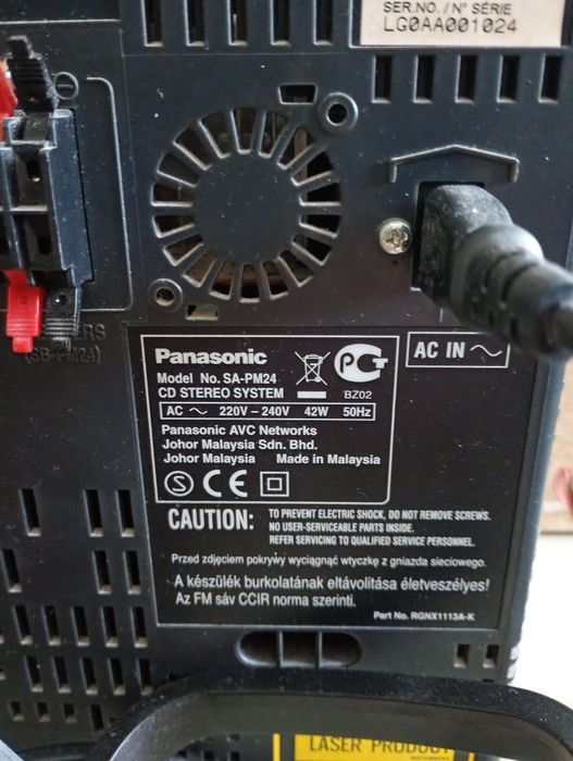 Vând mini combină Panasonic