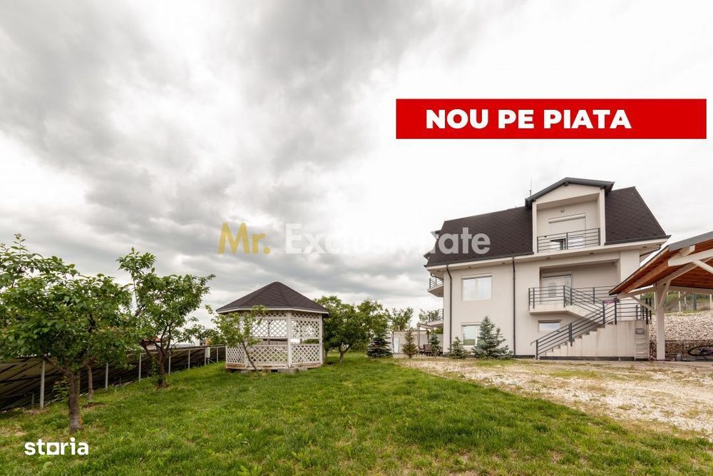 Casă cu 5 camere si 1255 mp teren – Stefanesti-Arges -independență ene