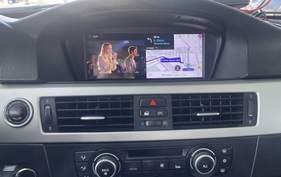 Navigație BMW E60 E90 camera marsarier