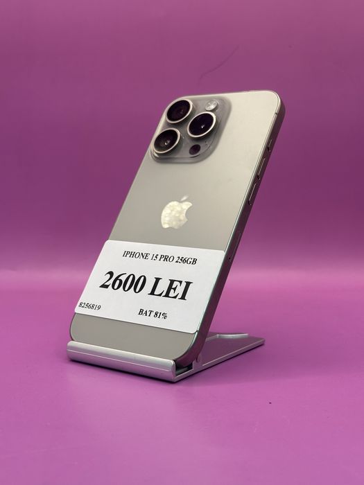 Iphone 15 Pro 256Gb 81 % •Amanet Matei Crangasi•82568